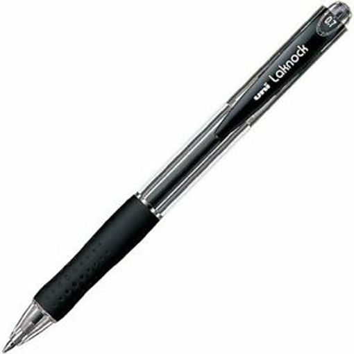 Picture of UNI LAKNOCK BALL POINT PEN BLACK